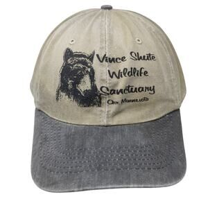 Vince Shute Wildlife Sanctuary Slideback Hat Brown One Size Adjustable